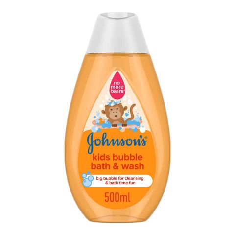 Johnson's Kids Bubble Bath & Wash, 500ml