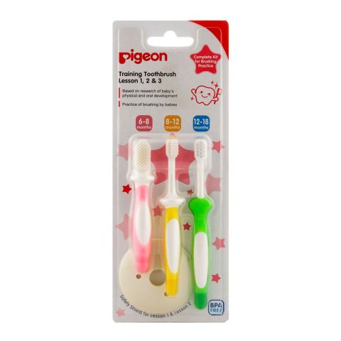 Pigeon Training Tooth Brush Set 1,2,3 K-826