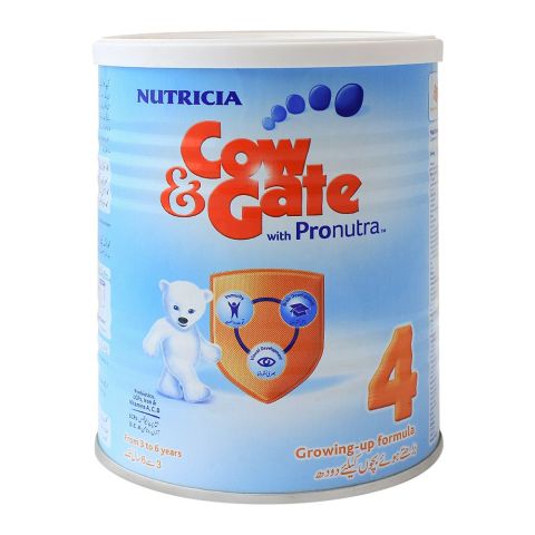 Cow & Gate With Pronutra No. 4, Growing-Up Formula, 400g, Tin