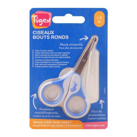 Tigex Round Ended Baby Scissors, 376000