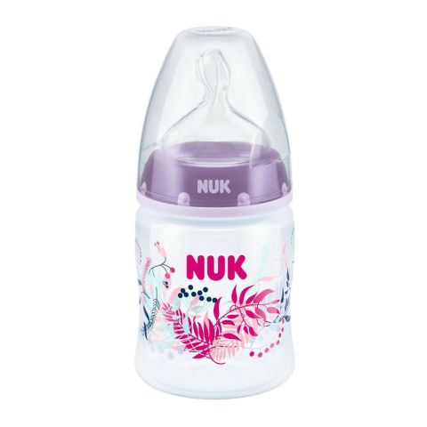 Nuk First Choice No. 1 Feeding Bottle, 0-6m, Medium Feed, 150ml, 3347