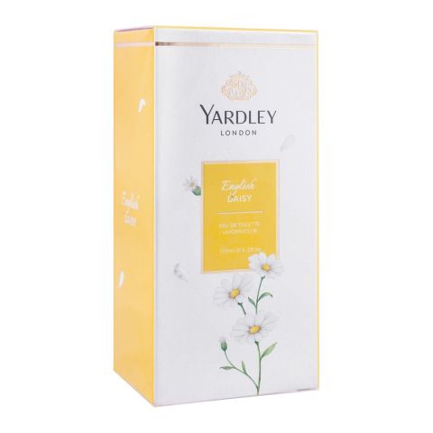Yardley English Daisy Eau De Toilette, For Women, 125ml
