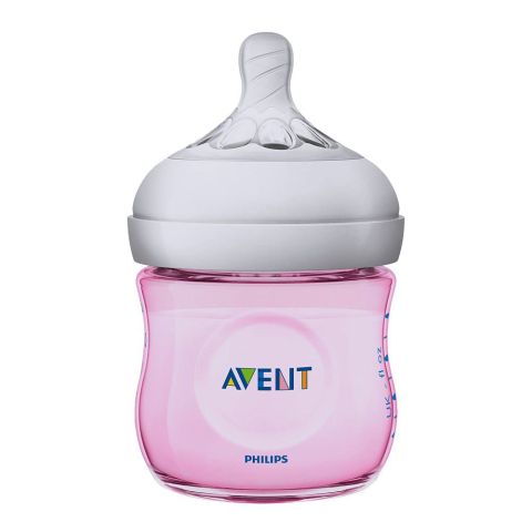 Avent Natural Feeding Bottle 0m+ 125ml (Girls) - SCF691/13