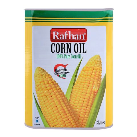 Rafhan Corn Oil 3 Litres Tin
