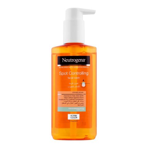 Neutrogena Visible Clear Clear & Protect Daily Face Wash, Oil Free, 200ml