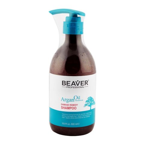 Beaver Professional Argan Oil Damage Remedy Shampoo 500ml