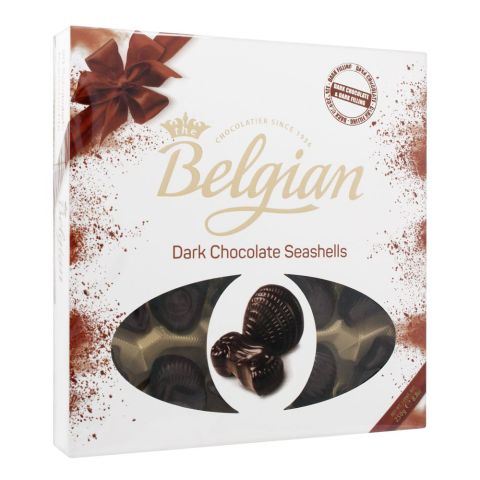 Belgian Dark Chocolate Seashells 250gm Box