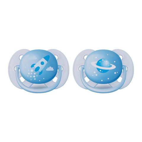 Avent Ultra Soft Soothers 2-Pack 6-18m - SCF222/23