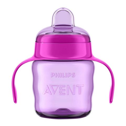 Avent Easy Sip Spout Cup 200ml Pink/Red - 551/03