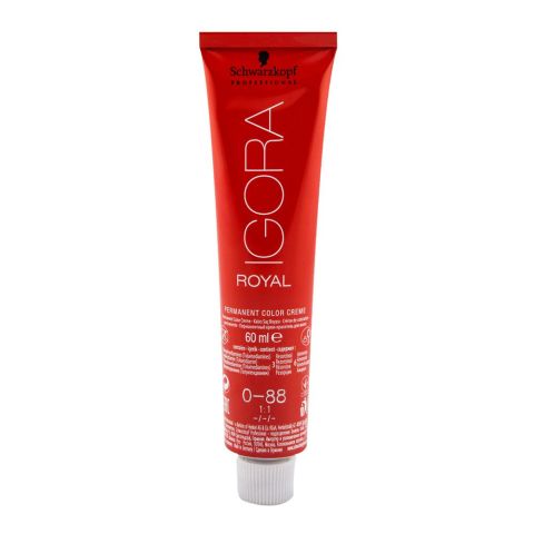 Schwarzkopf Igora Royal Hair Color 0-88 Red Concentrate