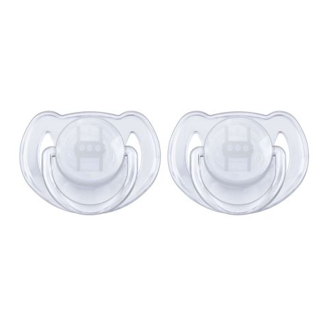 Avent Transparent Soothers 2-Pack, 6-18m, SCF170/22