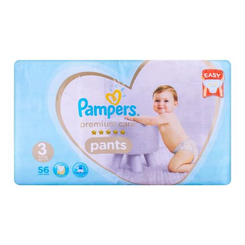 Pampers Premium Pants No. 3, 6-11kg 56-Pack