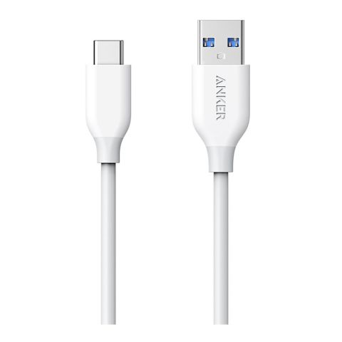 Anker PowerLine USB-C To USB 3.0 Cable 3ft White - A8163H21
