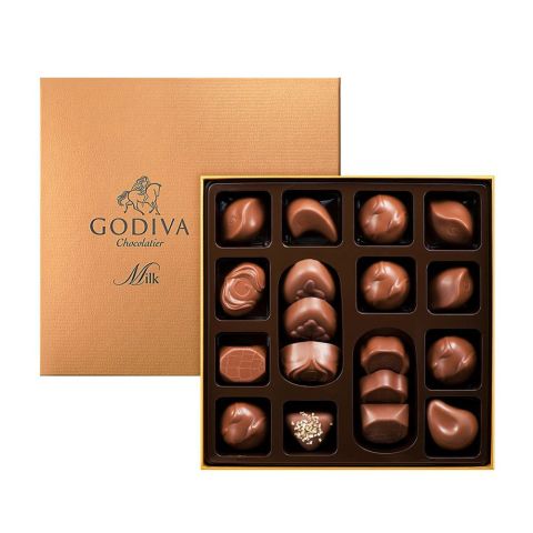 Godiva Belgium Chocolatier 18 Assorted Milk Chocolates 220g