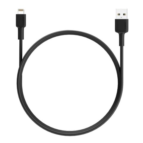 Aukey Sync & Charge iPhone Cable 2m/6.6ft, Black, CB-BAL2
