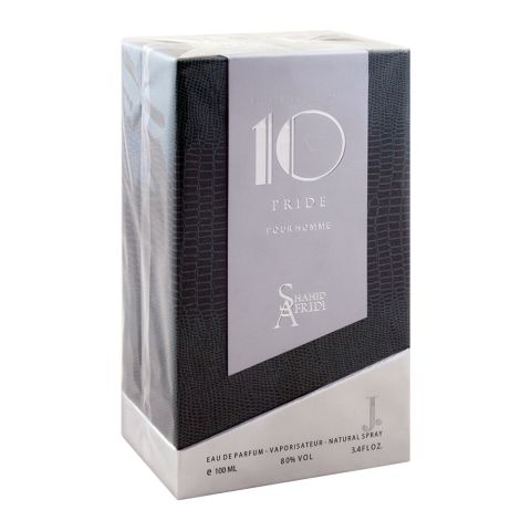 Junaid Jamshed J. 10 Pride Pour Homme Shahid Afridi Eau De Parfum, Limited Edition, 100ml