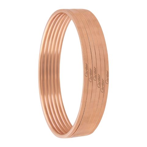 Cartier Girls Bangle, 6 Pieces, Rose Gold, NS-022