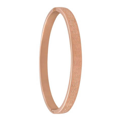 MK Style Girls Bangle, Rose Gold, NS-025