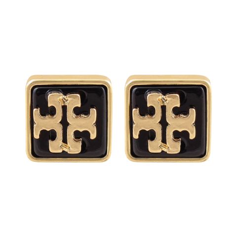 Tory Burch Style Girls Earrings Black, NS-060