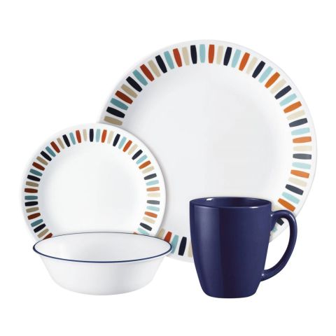 Corelle Livingware Breakfast Set, Payden, 16 Pieces