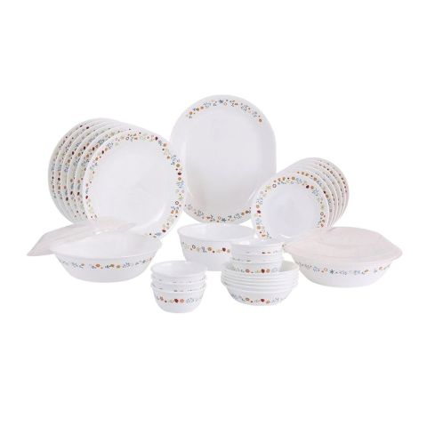 Corelle Livingware Dinner Set, Disty Flora, 76 Pieces