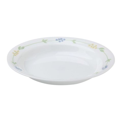 Corelle Livingware Secret Garden Rimmed Plate, 15oz