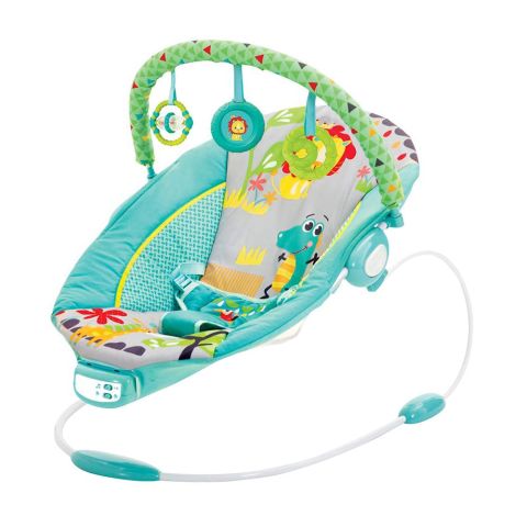 Mastela Baby Soothe Bouncer, Giraffe/Alligator Pattern, 6318