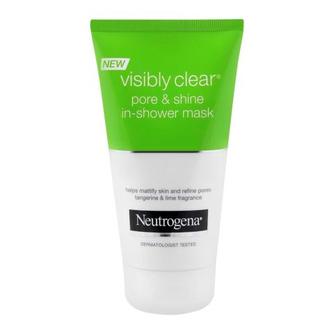 Neutrogena Visibly Clear Pore & Shine In-Shower Mask, 150ml