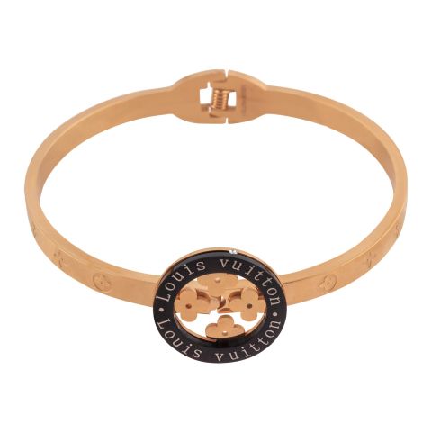 LV Style Girls Bracelet, Rose Gold, NS-0165