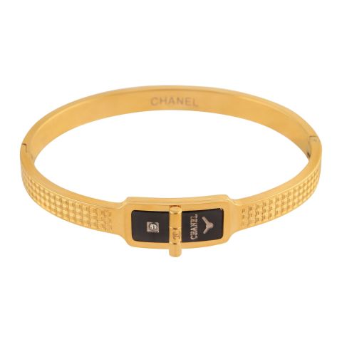 Channel Style Girls Bracelet, Golden, NS-0167
