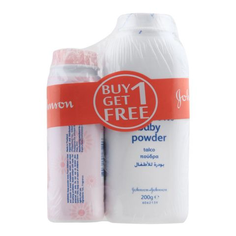 Johnson's Baby Powder 200g + FREE Johnson's Blossom Powder