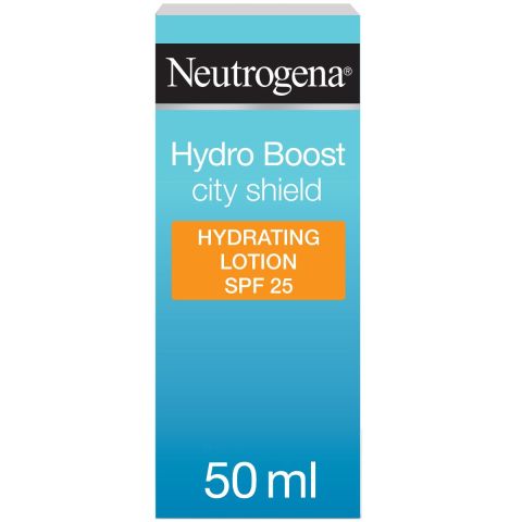 Neutrogena Hydro Boost City Shield Hydrating Lotion, SPF 25, 50ml