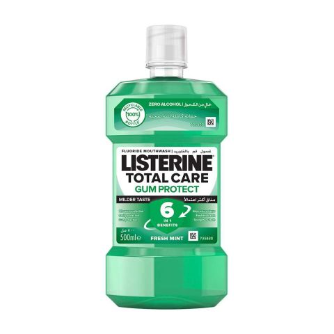 Listerine Teeth & Gum Defence Soft Mint Mouthwash, 500ml