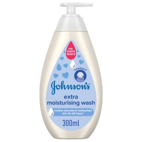 Johnson's Extra Moisturising Baby Wash, 300ml