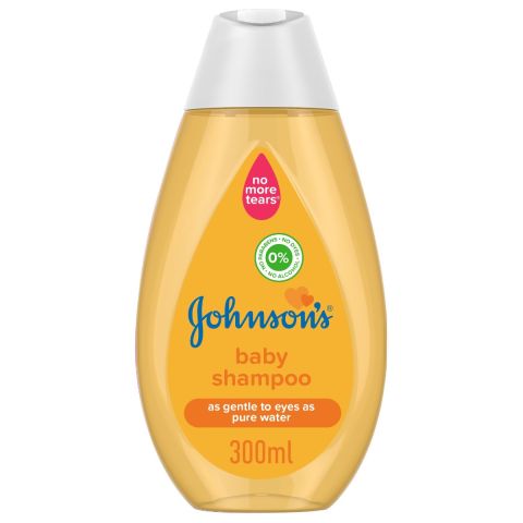 Johnson's As Gentle To Eye As Pure Water 0% Alcohol Baby Shampoo, Italy, 300ml