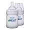 Avent Classic+ Feeding Bottle 0m+ 2-Pack 125ml - SCF560/27