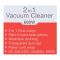 Nikai 2-In-1 Vacuum Cleaner, 600W, NVC320H