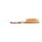 Mira Hair Brush, Small, Oval Shape, Wooden Style, No. 322