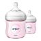 Avent Natural Feeding Bottle, 2-Pack, 0m+, 125ml/4oz, SCF691/23