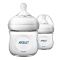 Avent Natural Feeding Bottle, 2-Pack, 125ml/4oz, SCF690/23