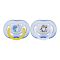 Avent FreeFlow Soothers 2-Pack 18m+ Blue - SCF186/24