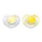 Avent Night Time Orthodontic Soothers, 2-Pack, 0-6m, Stars, SCF176/18