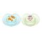 Avent Classic Soothers 2-Pack, 0-6m, Blue/Green, SCF169/23
