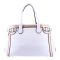 Burberry Style Women Handbag White - 8829