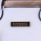 Burberry Style Women Handbag White - 8829