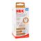 Nuk Nature Sense Glass Feeding Bottle, S, 0-6m, 120ml, 10747088