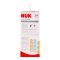 Nuk First Choice+ Latex Glass Feeding Bottle, White/Stars, M, 0-6m, 120ml, 10747093
