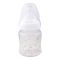 Nuk First Choice+ Silicone Glass Feeding Bottle, White/Stars, M, 0-6m, 120ml, 10747092