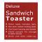 West Point Deluxe Sandwich Toaster, WF-633