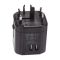 Aukey Universal Travel Adapter, Black, PA-TA01